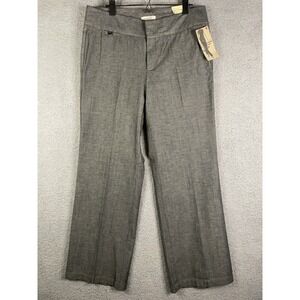 Dockers for Women size 12 M Reg Wide Leg in Gray NWT's.